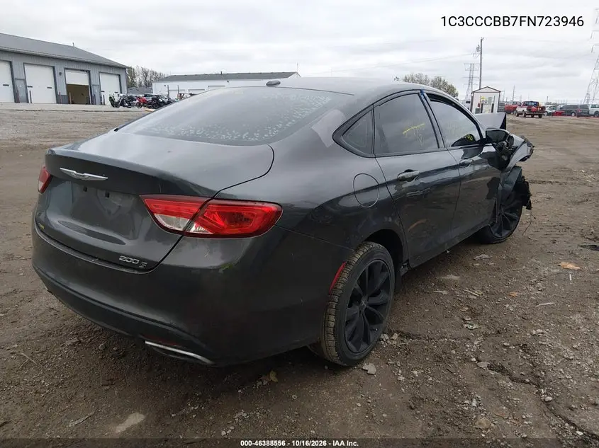 2015 CHRYSLER 200 VIN 1C3CCCBB7FN723946 — фото 4