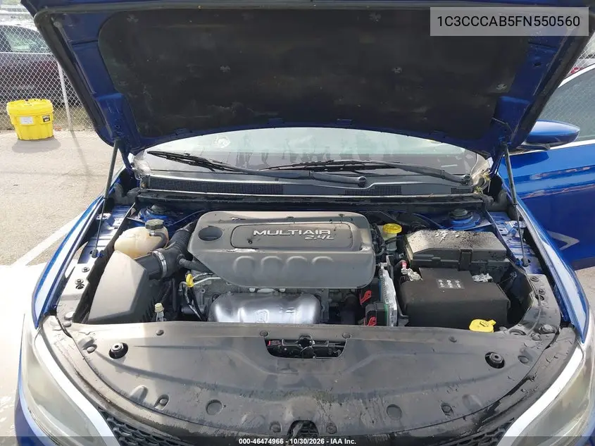 2015 CHRYSLER 200 VIN 1C3CCCAB5FN550560 — фото 10