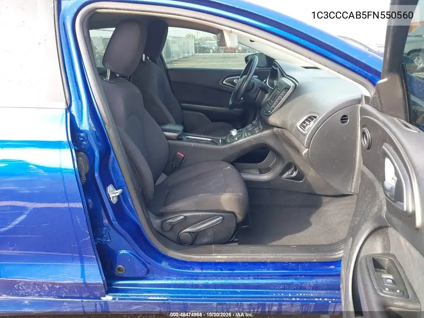 2015 CHRYSLER 200 VIN 1C3CCCAB5FN550560 — фото 5