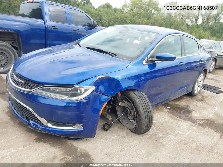 2016 CHRYSLER 200 VIN 1C3CCCAB6GN168507 — фото 2
