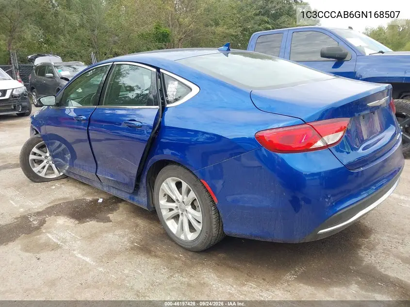 2016 CHRYSLER 200 VIN 1C3CCCAB6GN168507 — фото 3