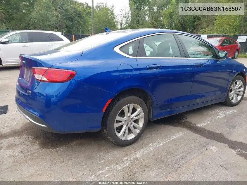 2016 CHRYSLER 200 VIN 1C3CCCAB6GN168507 — фото 4