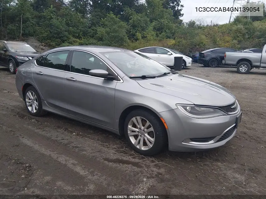 CHRYSLER 200 2016, VIN 1C3CCCAB4GN139054