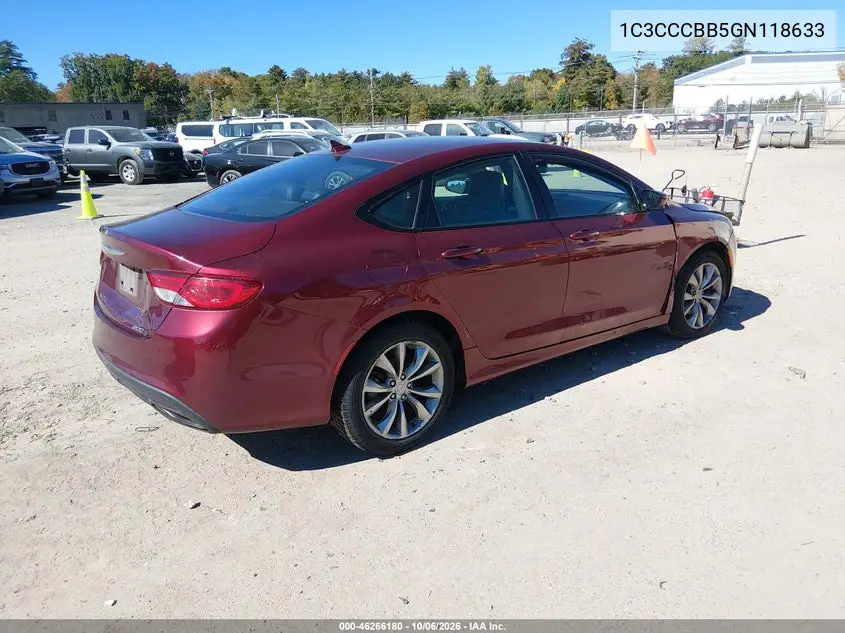 2016 CHRYSLER 200 VIN 1C3CCCBB5GN118633 — фото 4
