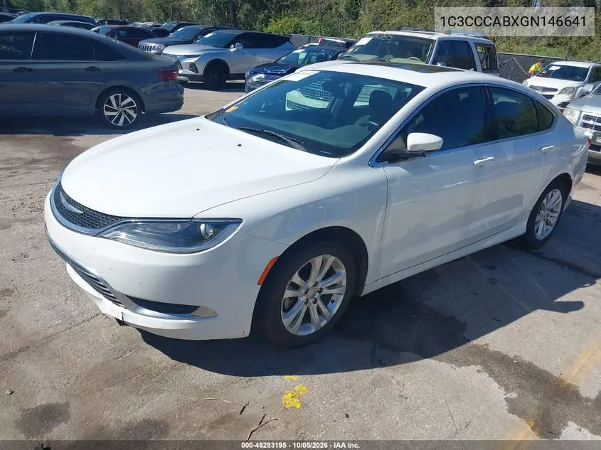 2016 CHRYSLER 200 VIN 1C3CCCABXGN146641 — фото 2