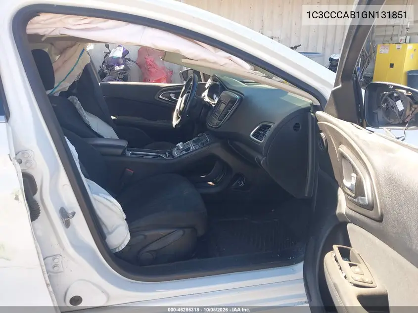 2016 CHRYSLER 200 VIN 1C3CCCAB1GN131851 — фото 5