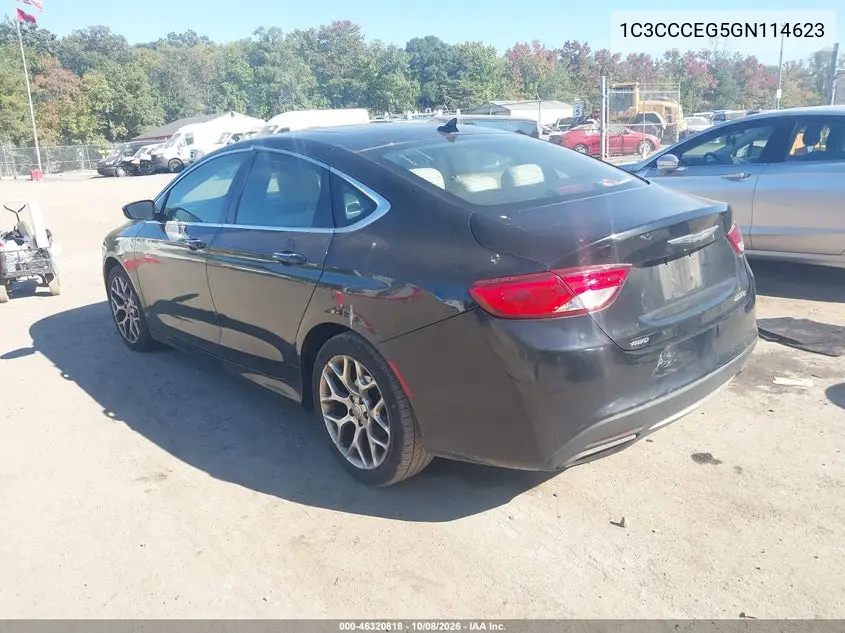 2016 CHRYSLER 200 VIN 1C3CCCEG5GN114623 — фото 3