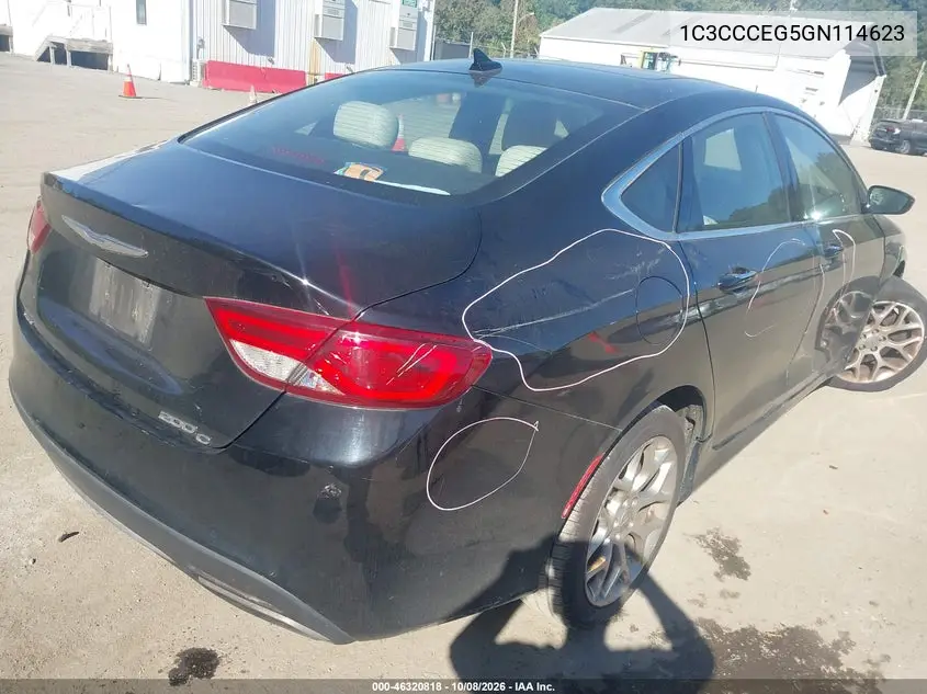 2016 CHRYSLER 200 VIN 1C3CCCEG5GN114623 — фото 4