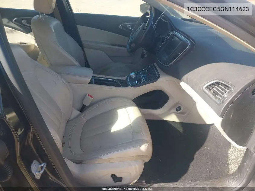 2016 CHRYSLER 200 VIN 1C3CCCEG5GN114623 — фото 5