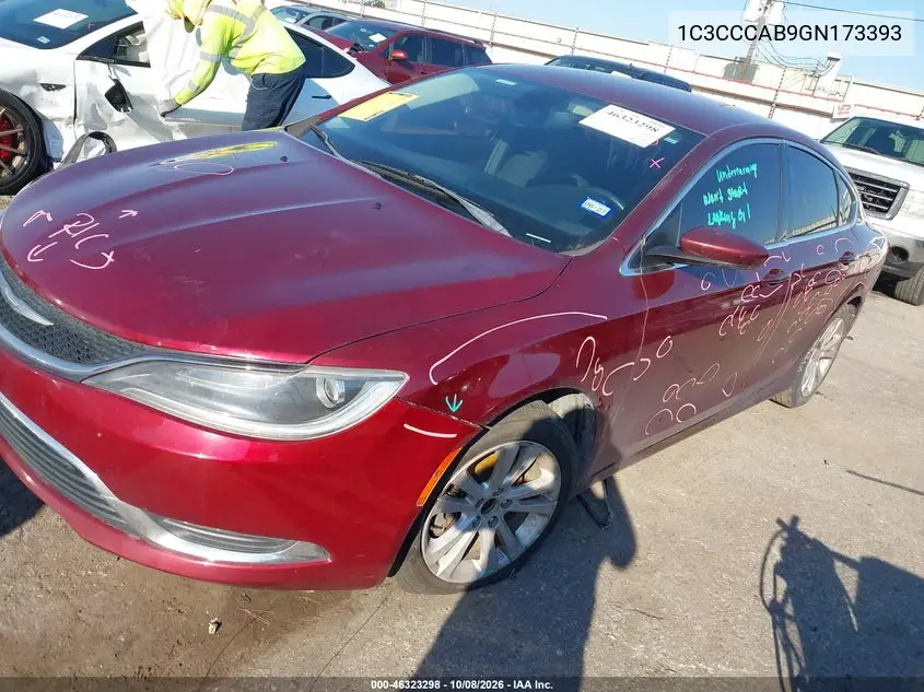 2016 CHRYSLER 200 VIN 1C3CCCAB9GN173393 — фото 2