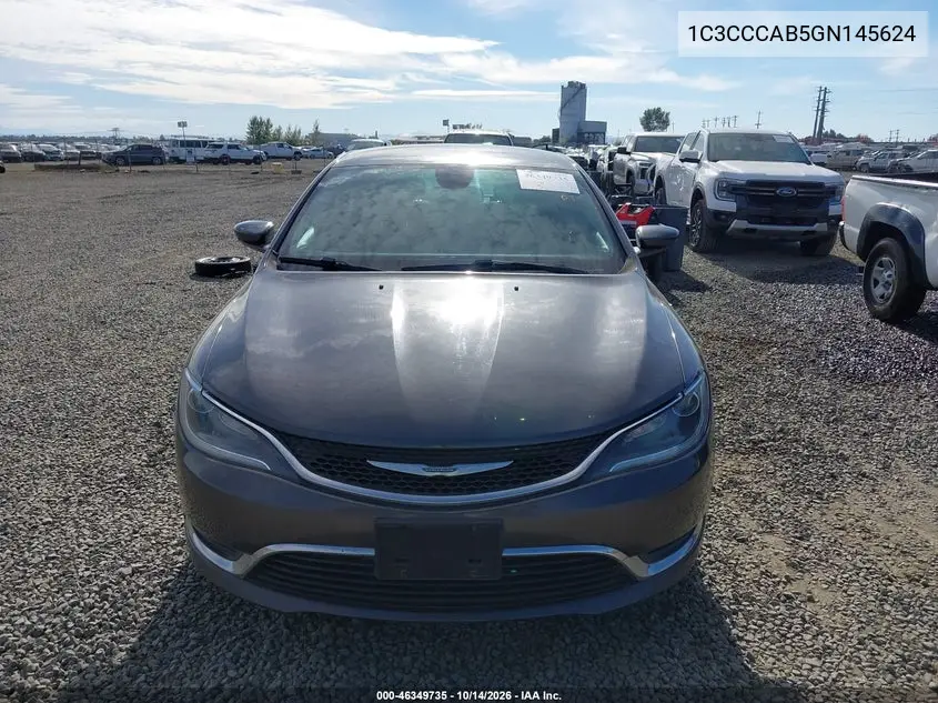 2016 CHRYSLER 200 VIN 1C3CCCAB5GN145624 — фото 6