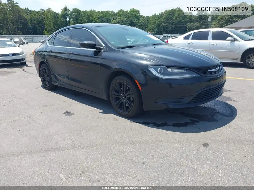 CHRYSLER 200 2017, VIN 1C3CCCFB5HN508109