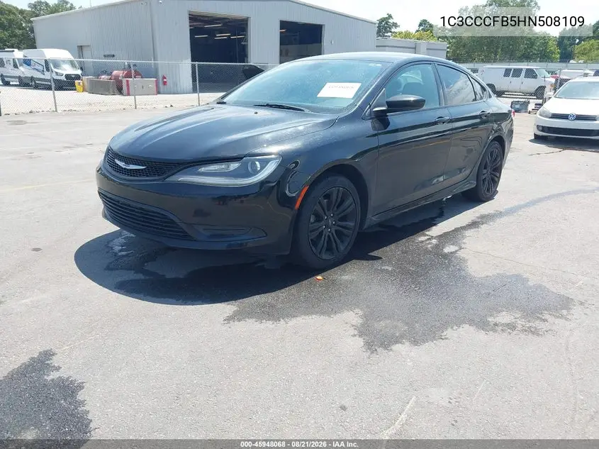 2017 CHRYSLER 200 VIN 1C3CCCFB5HN508109 — фото 2