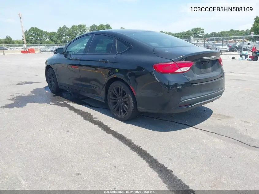 2017 CHRYSLER 200 VIN 1C3CCCFB5HN508109 — фото 3