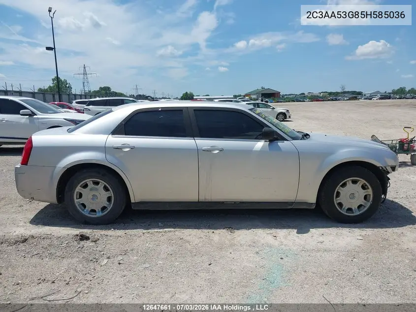 2005 CHRYSLER 300 VIN 2C3AA53G85H585036 — фото 14