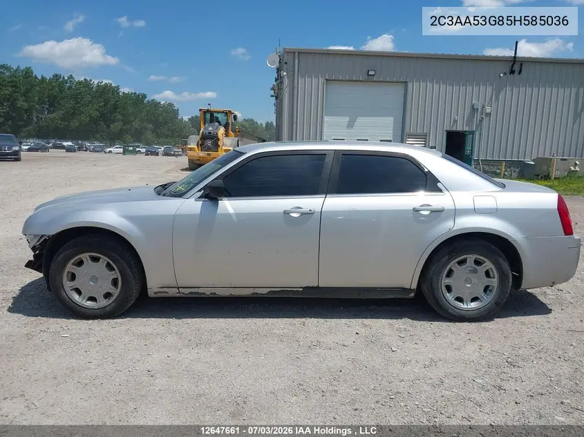 2005 CHRYSLER 300 VIN 2C3AA53G85H585036 — фото 15
