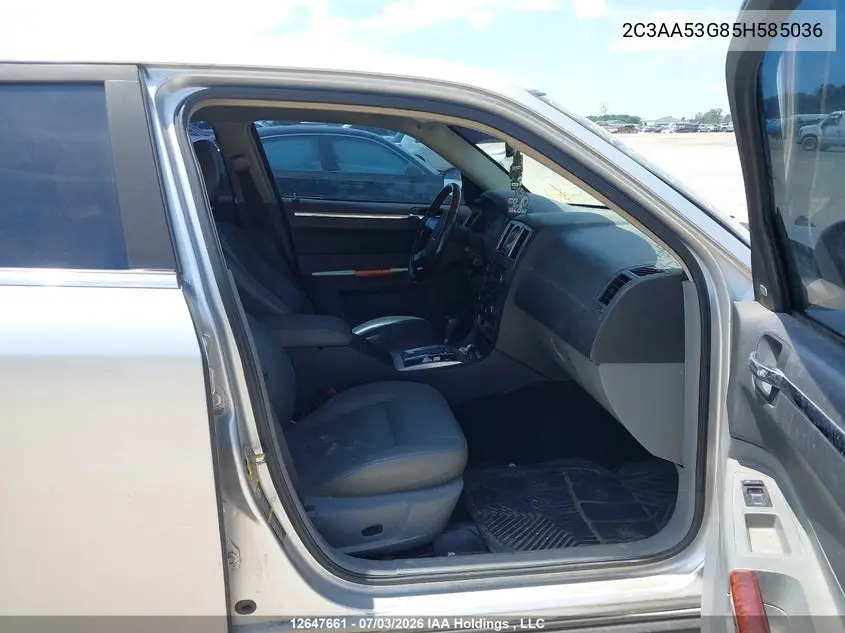 2005 CHRYSLER 300 VIN 2C3AA53G85H585036 — фото 5