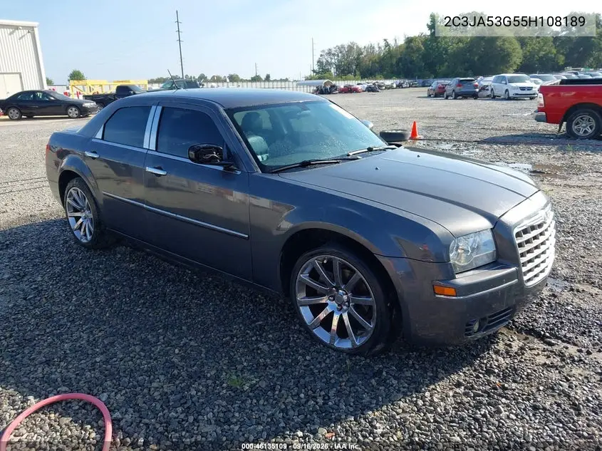 CHRYSLER 300 2005, VIN 2C3JA53G55H108189