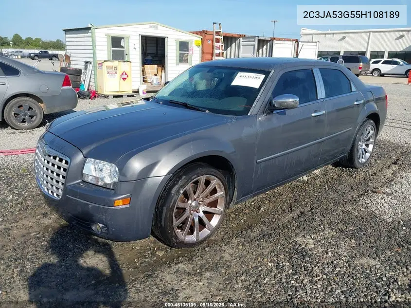 2005 CHRYSLER 300 VIN 2C3JA53G55H108189 — фото 2