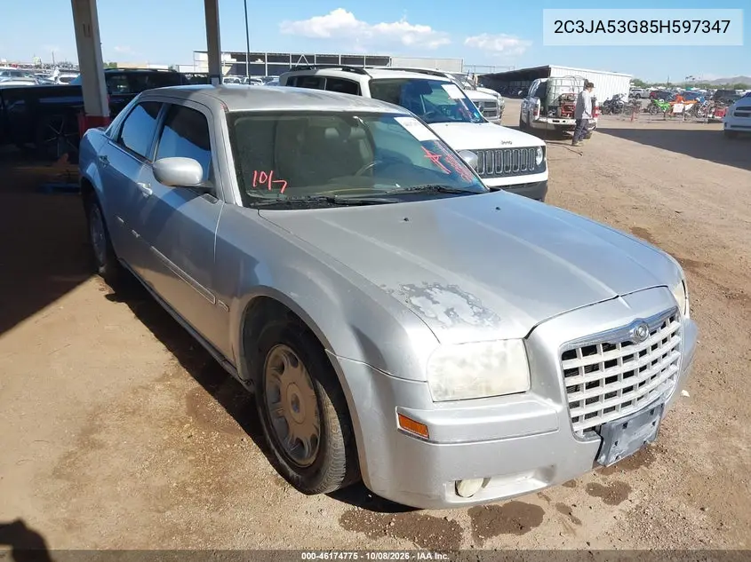 CHRYSLER 300 2005, VIN 2C3JA53G85H597347