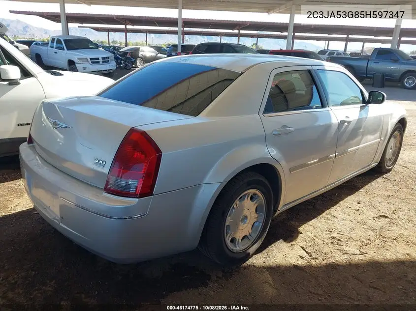 2005 CHRYSLER 300 VIN 2C3JA53G85H597347 — фото 4