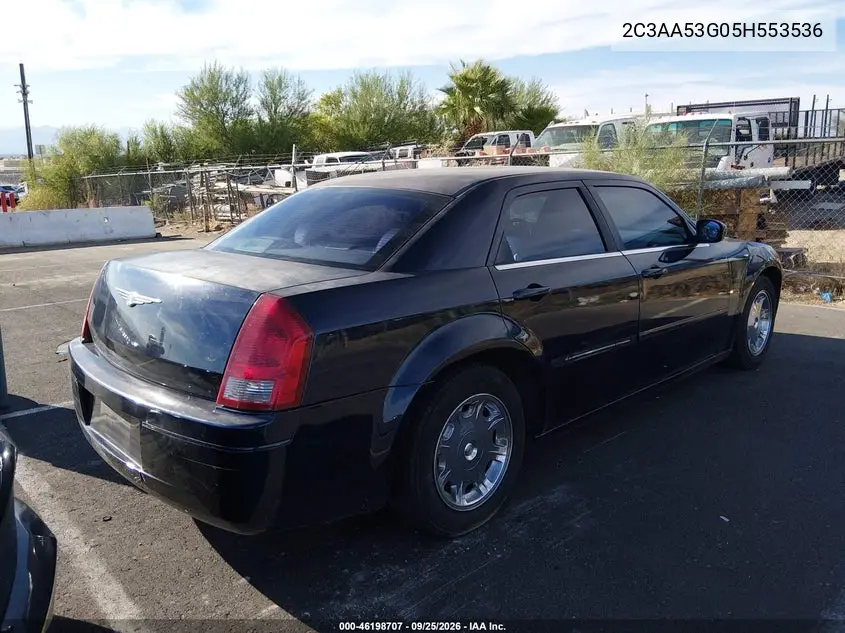 2005 CHRYSLER 300 VIN 2C3AA53G05H553536 — фото 4