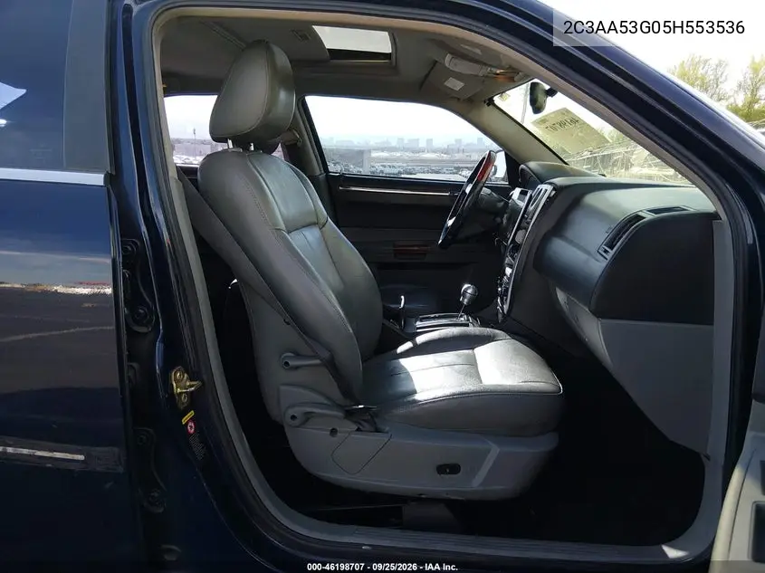 2005 CHRYSLER 300 VIN 2C3AA53G05H553536 — фото 5