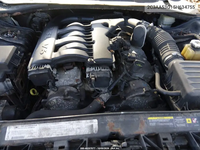2005 CHRYSLER 300 VIN 2C3AA53G15H634755 — фото 10