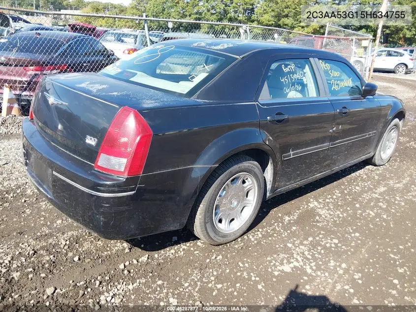 2005 CHRYSLER 300 VIN 2C3AA53G15H634755 — фото 4