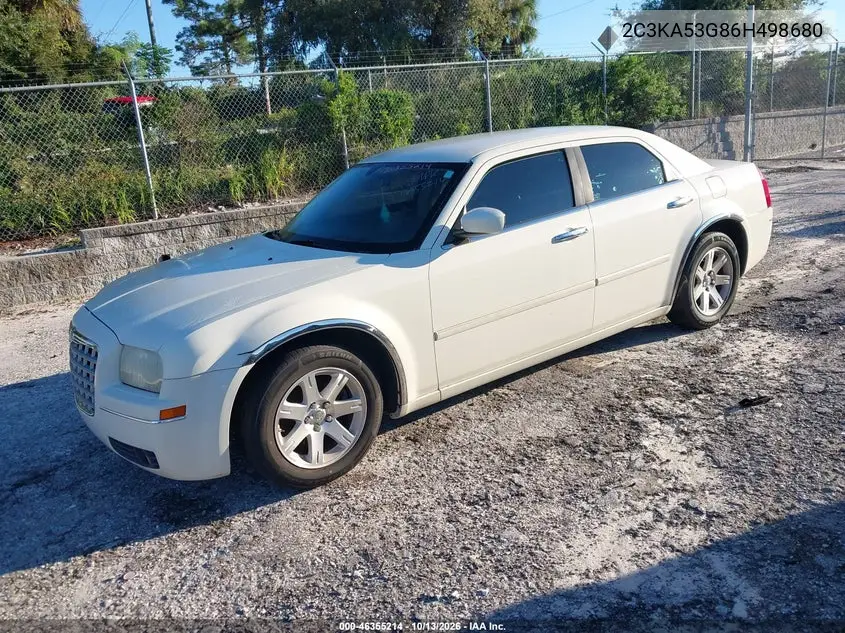 2006 CHRYSLER 300 VIN 2C3KA53G86H498680 — фото 2