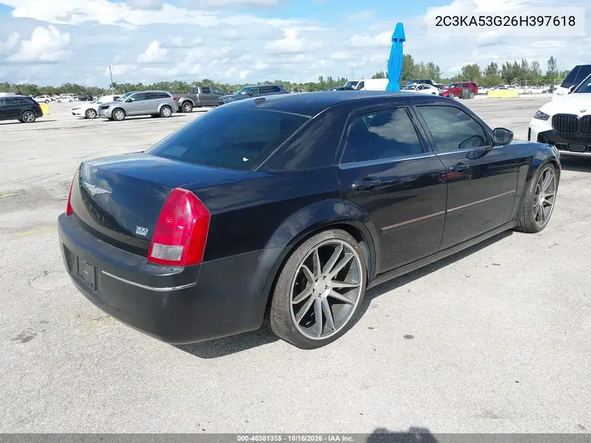 2006 CHRYSLER 300 VIN 2C3KA53G26H397618 — фото 4