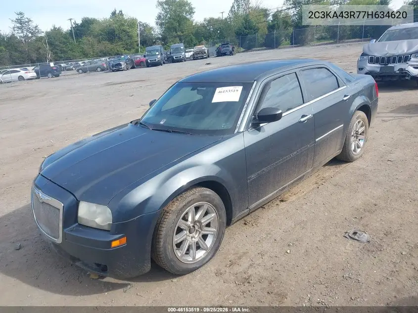 2007 CHRYSLER 300 VIN 2C3KA43R77H634620 — фото 2