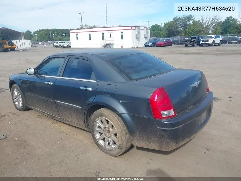 2007 CHRYSLER 300 VIN 2C3KA43R77H634620 — фото 3