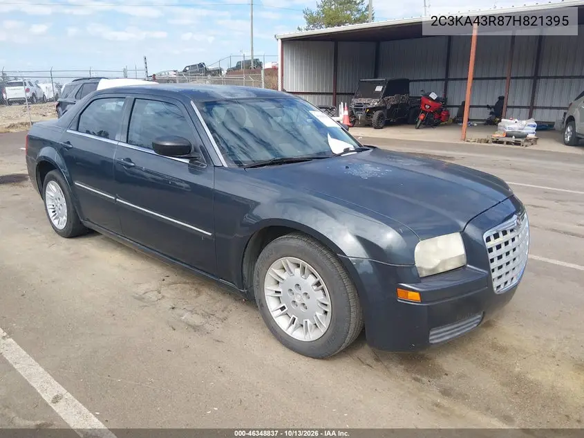 CHRYSLER 300 2007, VIN 2C3KA43R87H821395