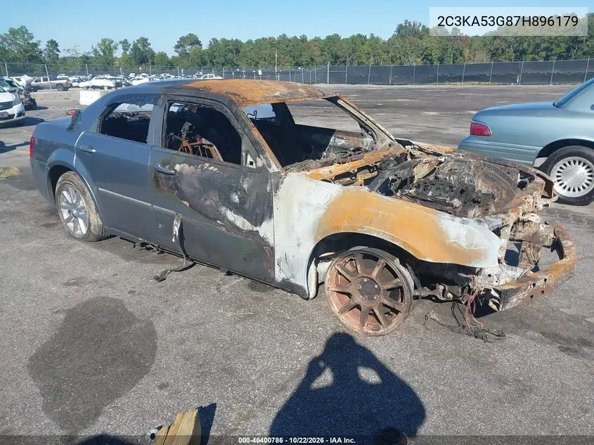 CHRYSLER 300 2007, VIN 2C3KA53G87H896179