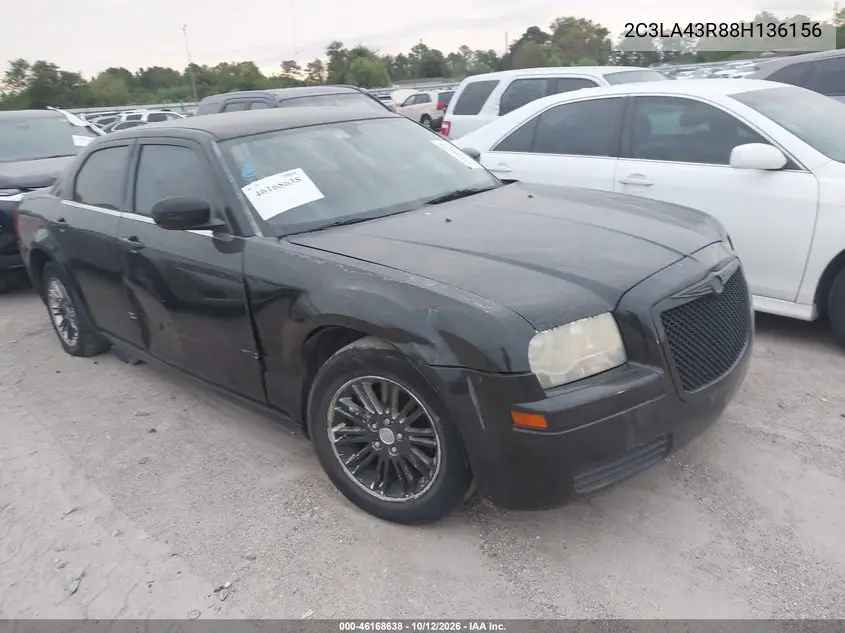 CHRYSLER 300 2008, VIN 2C3LA43R88H136156