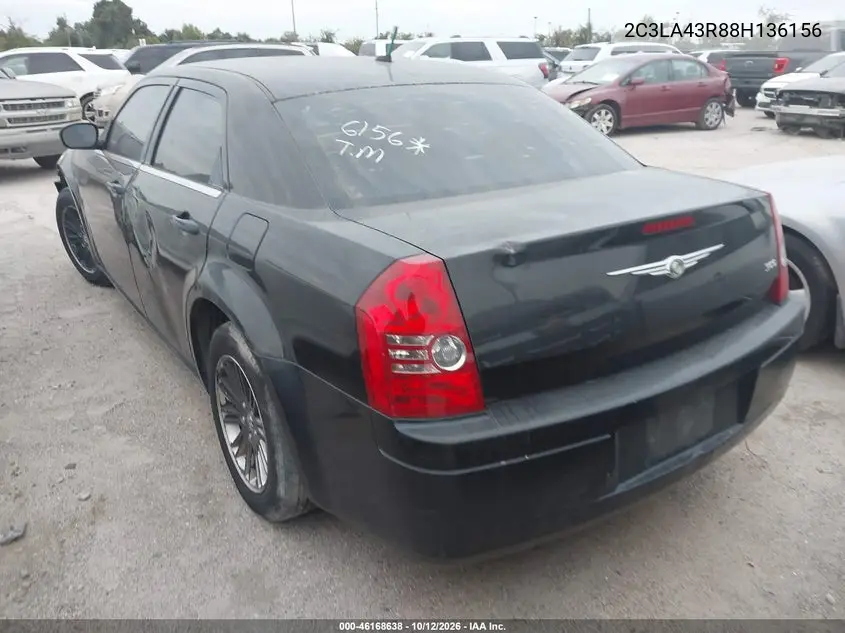 2008 CHRYSLER 300 VIN 2C3LA43R88H136156 — фото 3