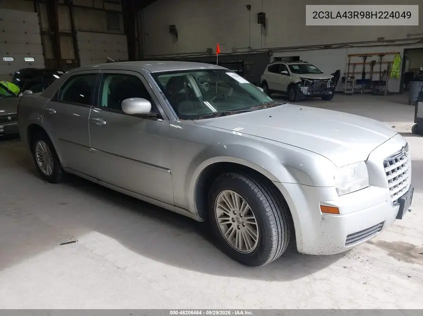 CHRYSLER 300 2008, VIN 2C3LA43R98H224049