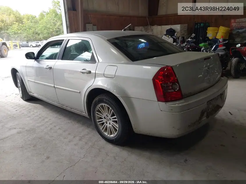 2008 CHRYSLER 300 VIN 2C3LA43R98H224049 — фото 3
