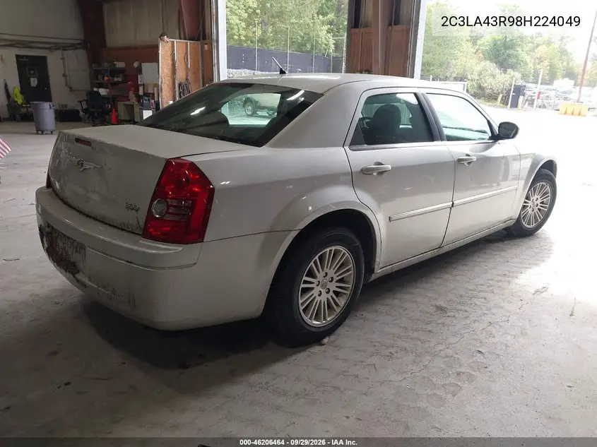 2008 CHRYSLER 300 VIN 2C3LA43R98H224049 — фото 4