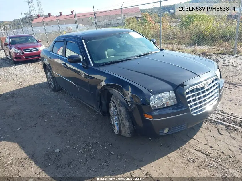 CHRYSLER 300 2009, VIN 2C3LK53V19H553314