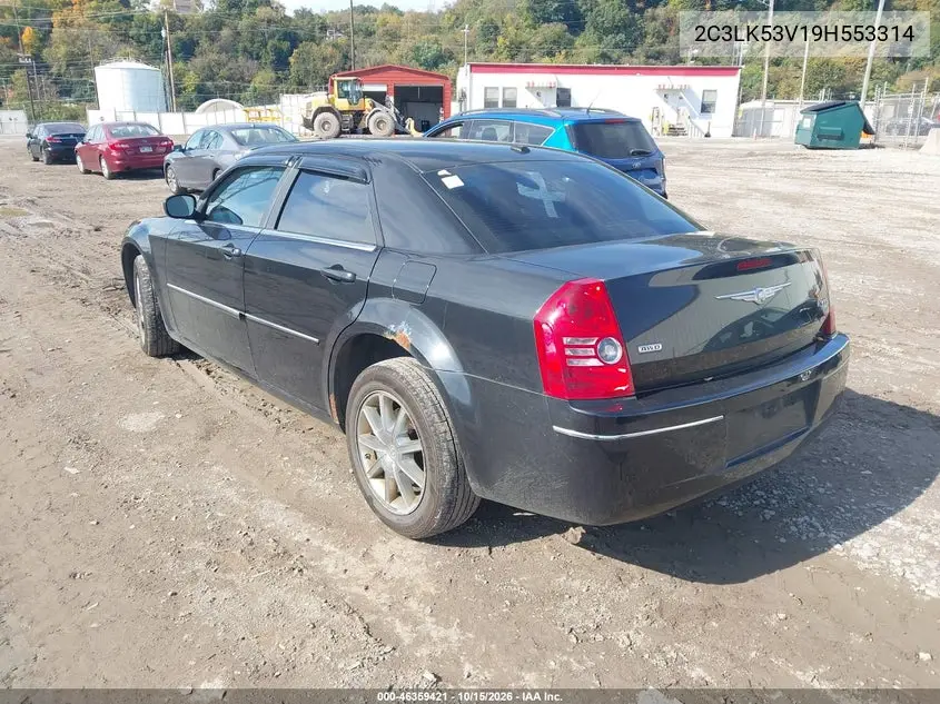 2009 CHRYSLER 300 VIN 2C3LK53V19H553314 — фото 3