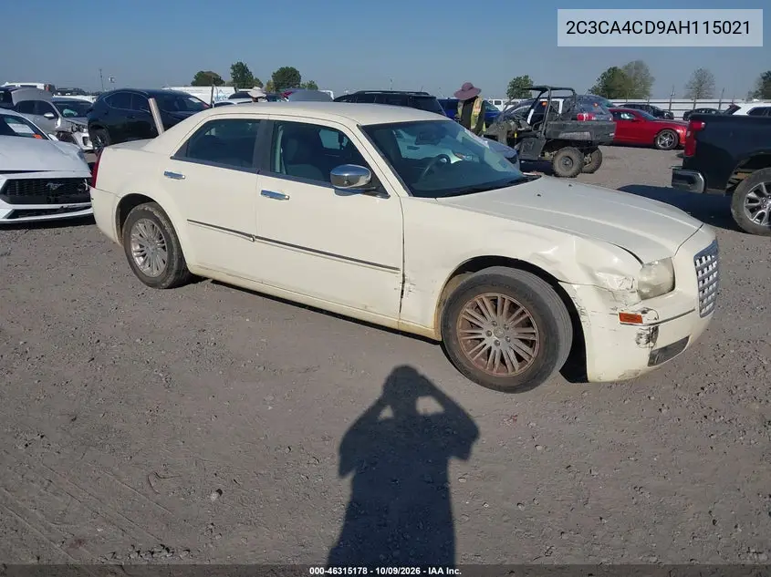 CHRYSLER 300 2010, VIN 2C3CA4CD9AH115021