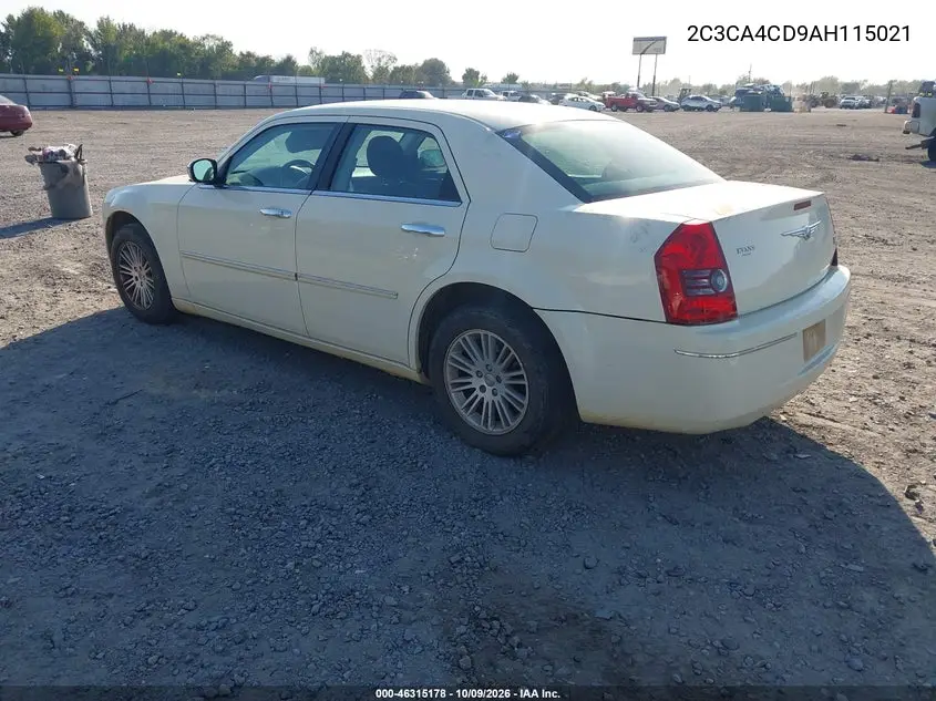 2010 CHRYSLER 300 VIN 2C3CA4CD9AH115021 — фото 3