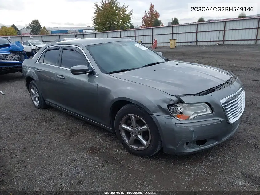 CHRYSLER 300 2011, VIN 2C3CA4CG2BH549146