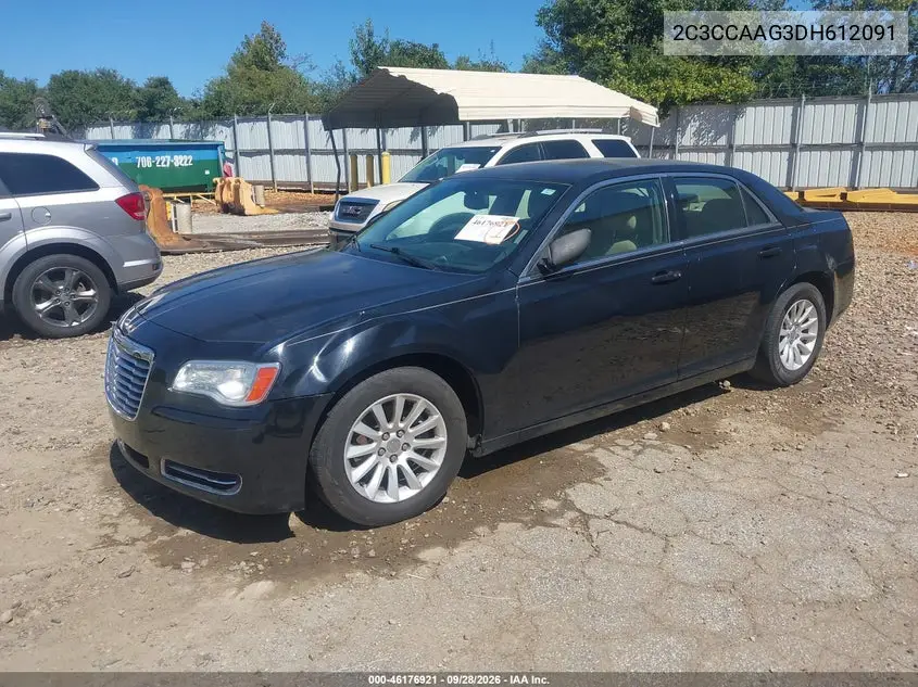 2013 CHRYSLER 300 VIN 2C3CCAAG3DH612091 — фото 2