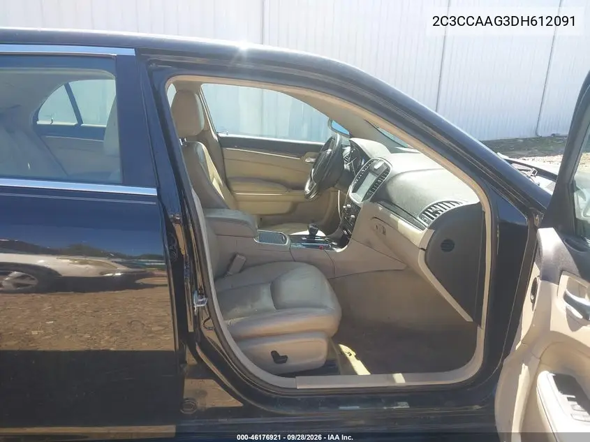 2013 CHRYSLER 300 VIN 2C3CCAAG3DH612091 — фото 5