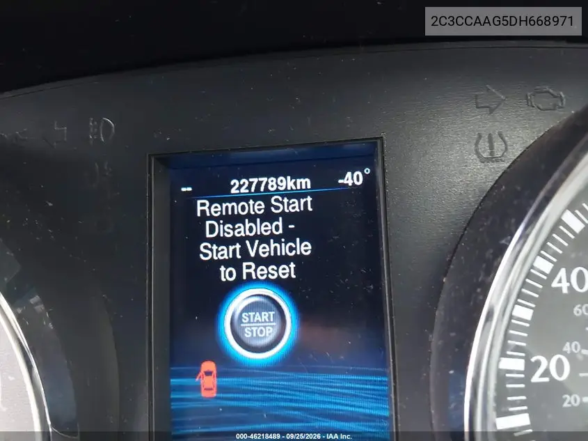 2013 CHRYSLER 300 VIN 2C3CCAAG5DH668971 — фото 15