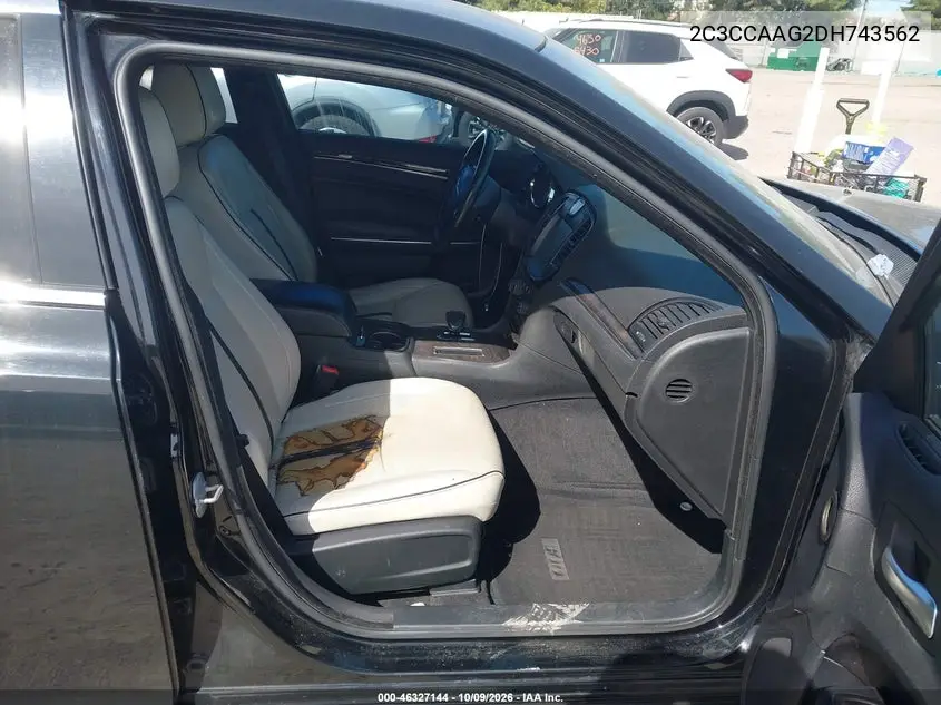 2013 CHRYSLER 300 VIN 2C3CCAAG2DH743562 — фото 5