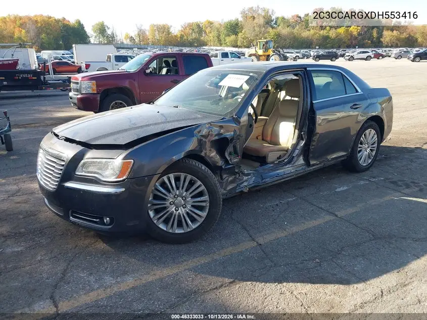 2013 CHRYSLER 300 VIN 2C3CCARGXDH553416 — фото 2